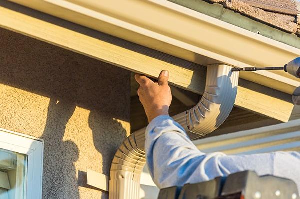 regular cleaning and inspection are recommended to maintain the effectiveness of gutter installation